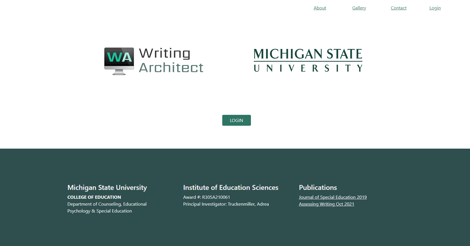 WA Login Page